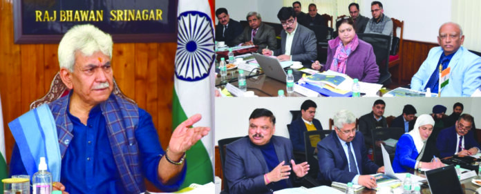 LG chairs 82nd Council Meeting of University of Kashmir