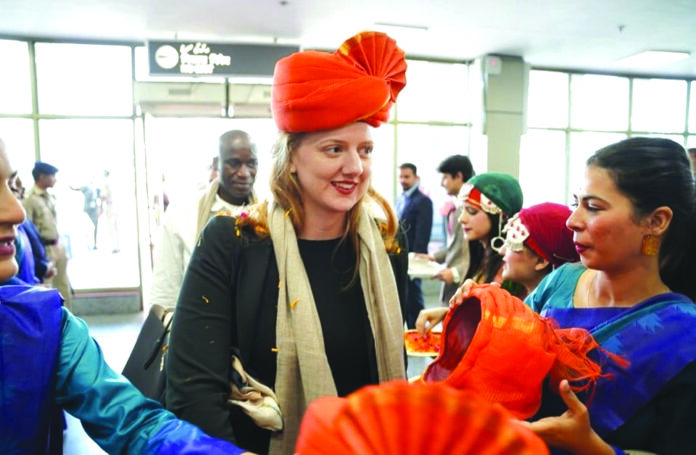 On arrival-G20 delegates-Fish Eye