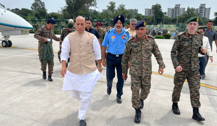 Rajnath Singh-Rajouri-J&K-Fish Eye