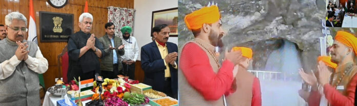Govt Amarnath Yatra-LG Sinha