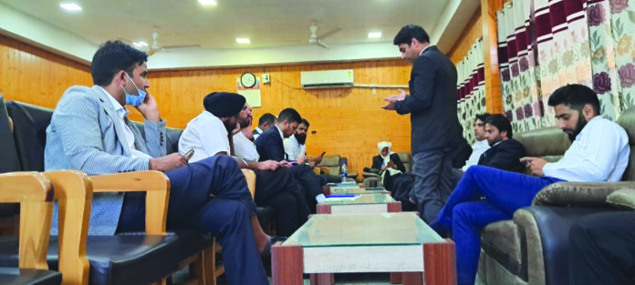 National Anthem-Srinagar Court-Fish Eye