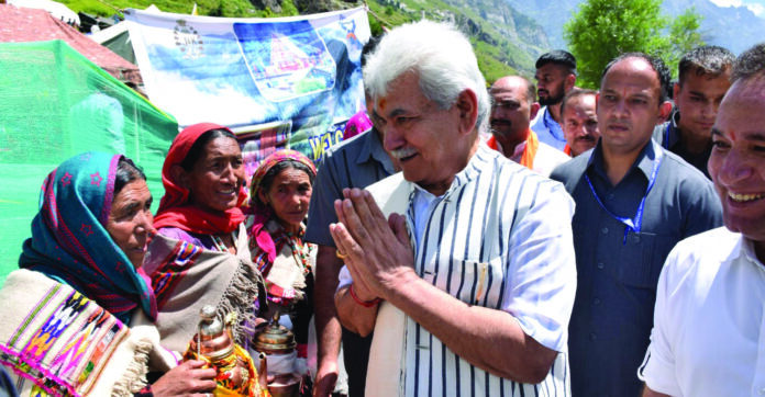 Govt committed-society-LG Sinha