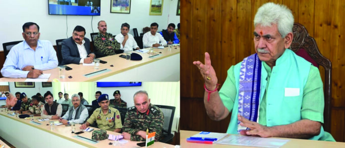 aLG- ‘Tiranga Yatra’- Srinagar-Fish Eye