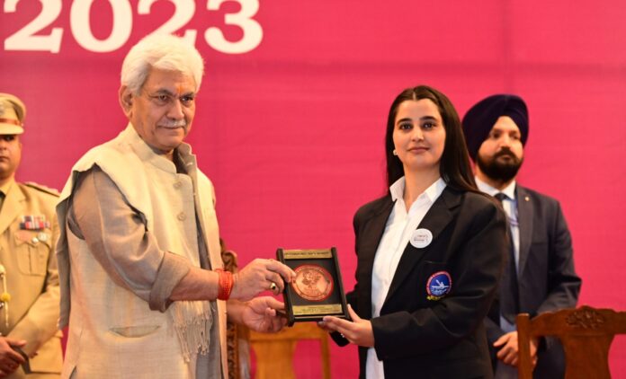 LG Manoj Sinha-Women Achievers -Kashmir Division