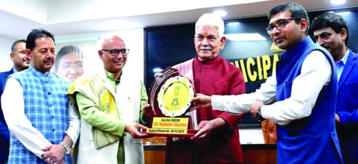 ULBs elections-Delimitation-Wards: LG Sinha-Fish Eye