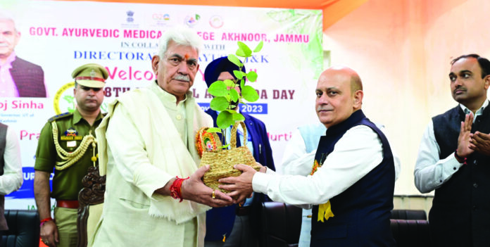 J&K -Ayurveda hub-LG Sinha-Fish Eye