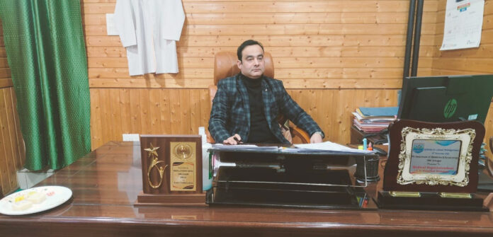 Dr. Mohammad Muzaffar Jan-Assumes Charge -MS LD Hospital-Fish Eye