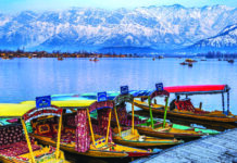 Temperatures drop after Kashmir plains get rain, higher reaches record light snowfall Temperatures drop, Kashmir, Rain, Light snowfall, Fish Eye
