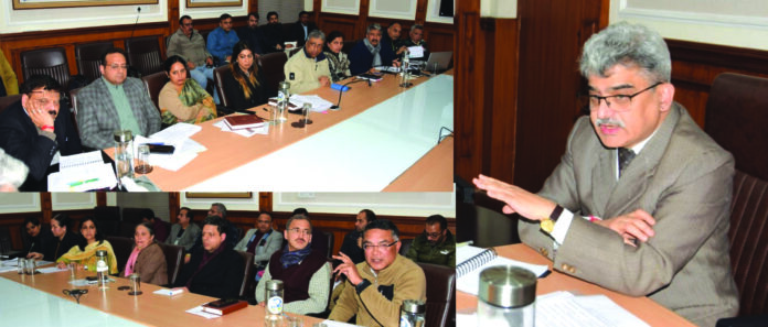 CS takes-‘J&K Gati Shakti’ -BISAG-Fish Eye