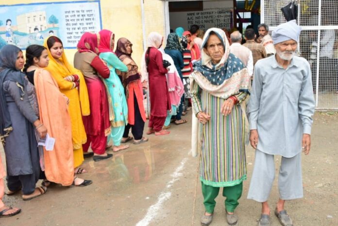Over 65% Voters-Turnout Recorded-Udhampur-Fish Eye