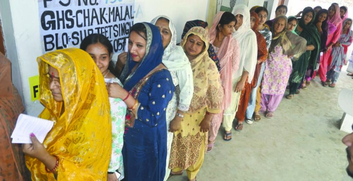 Jammu records-71.91% voter turnout -Fish Eye