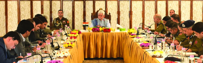 LG Sinha, Pre-emptive action, Terrorists, Fish Eye