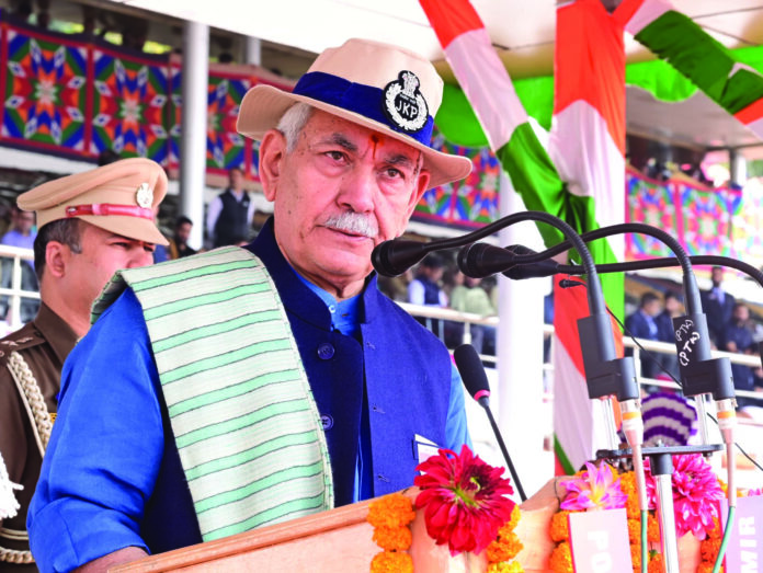 Neighbouring country, Frustrated, Peaceful polls , J&K, LG Sinha,Fish Eye