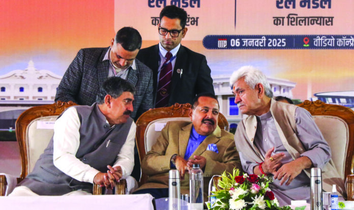 Indian Railways, Integrated future J&K, LG Sinha, Fish Eye