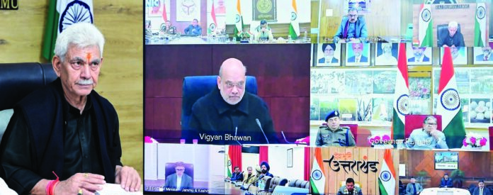 LG Sinha, Narco-Terror, Drug Menace, Fish Eye