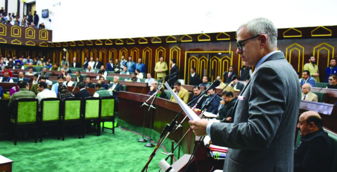 Assembly Session, NC-led govt, Election promises, CM Omar, Fish eye