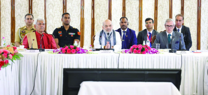 Eradicate Terrorism, Establish Lasting Peace, J&K, Shah, Fish Eye