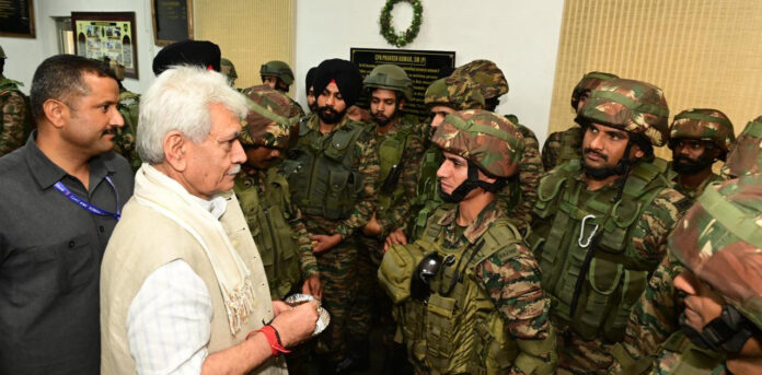 Our armed forces, Situation, LG Sinha, Fish Eye