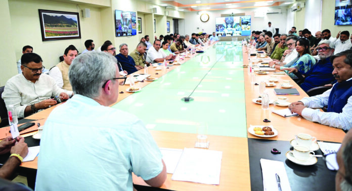 CM, Meeting, Muharram arrangements, Fish Eye