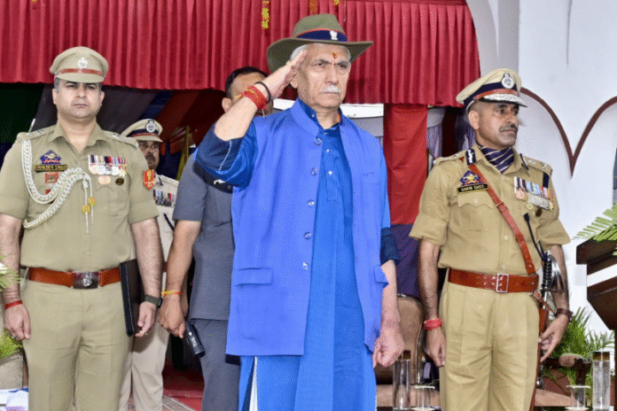 Complete eradication , Terrorism, J&K, Top priority, LG Sinha