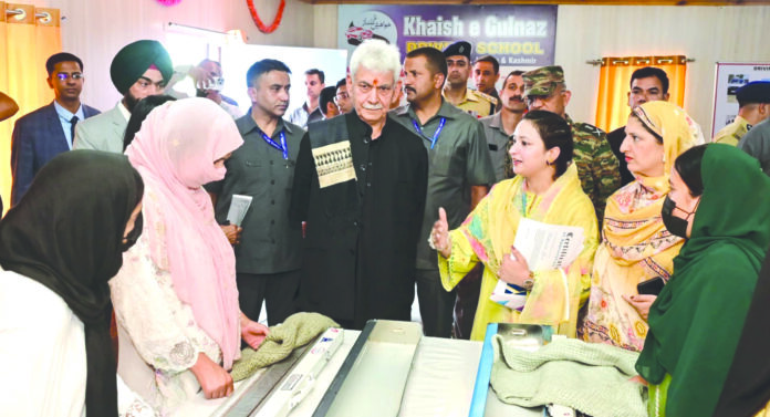 J&K Witnessing, New Dawn, Empowerment, LG Sinha, Fish Eye