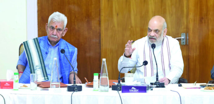 High-level meet, Terror ecosystem, Jammu and Kashmir, Shah, Fish Eye