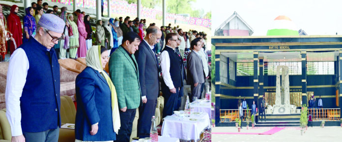 CM Omar, pays tribute, Commemoration Day, Zewan, Fish Eye