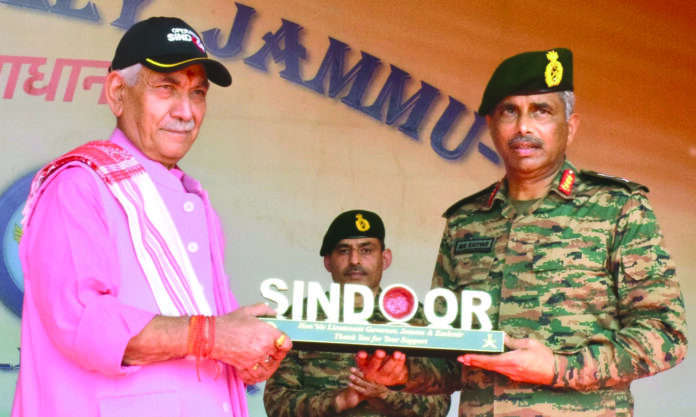 'Op Sindoor' , India's, Avenge Every Attack, LG Sinha, Fish Eye