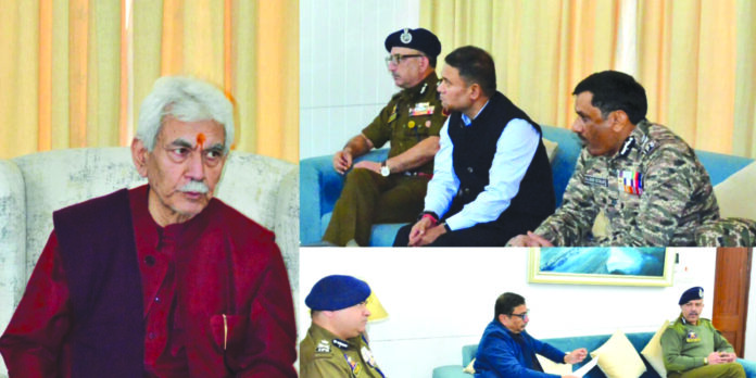LG Sinha, High-level Security, Srinagar, Fish Eye