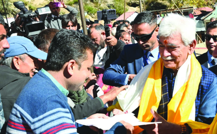 Flood-hit Chishoti, Village , Rebuilt, LG Sinha, Fish Eye