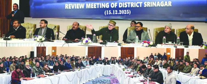 CM Omar, Waste Management Reforms, Fish Eye