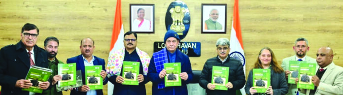 LG Sinha, Sustainable Biodiversity Management, J&K, Fish Eye