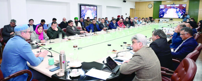 J&K CM , Pre-budget, Jammu stakeholders, Fish Eye
