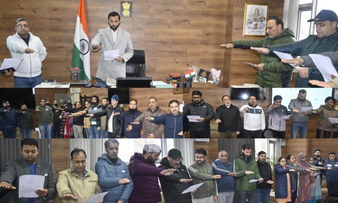 Director Information, NVD pledge, DIPR , Jammu Fish Eye