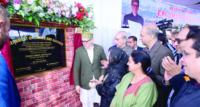 CM Omar, `190 Cr , Projects , Srinagar, Budgam, Fish Eye