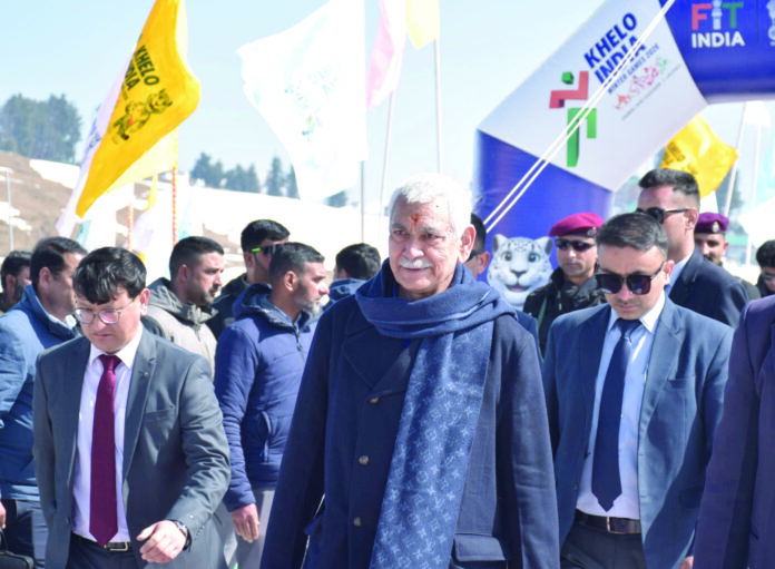 Khelo India Winter Games, J&K, Sporting identity, LG Sinha, Fish Eye