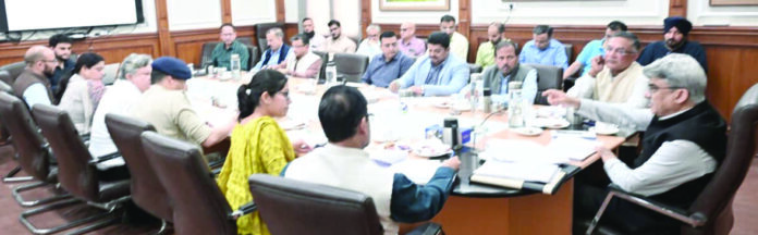 Chief Secretary, Road safety measures, J&K, Fish Eye