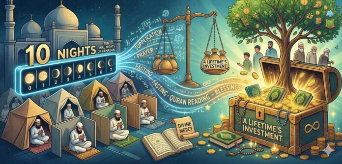 I'tikaf, Calculating, Nights , Transform a Life, Fish Eye