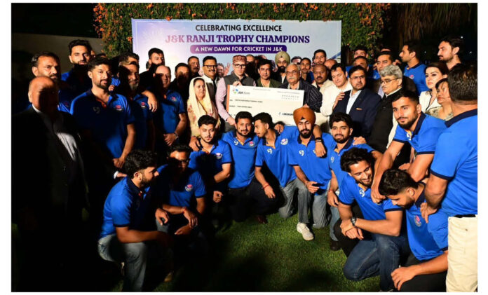CM Omar, J&K’s Ranji Trophy, Champions, Fish Eye
