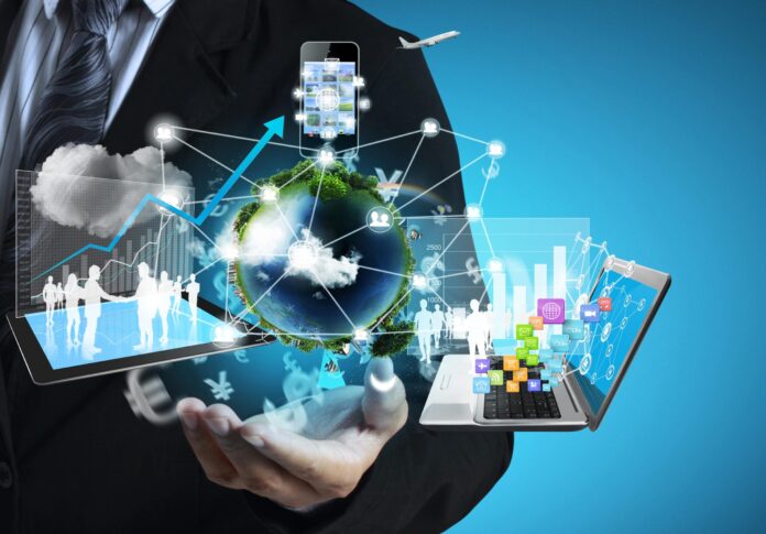 Digital World, Opportunities, Dangers, Evolving Reality, Fish Eye