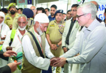 First batch of Haj pilgrims depart from Kashmir First batch, Haj pilgrims, Depart , Kashmir, Fish Eye