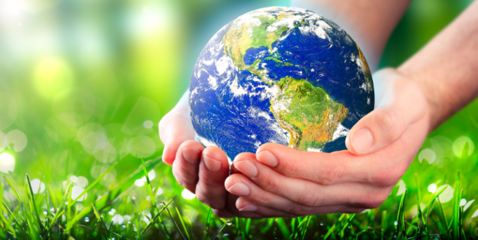 Earth Day 2026, Emphasizing collective , Grow, Fish Eye