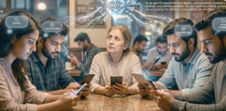 Tech, Truth, and the Erosion of Meaningful Dialogue Tech, Truth, Erosion, Meaningful Dialogue, Fish Eye