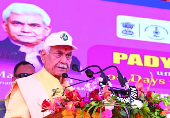 Drug traffickers, Terrorists , J&K,LG Sinha, Fish Eye