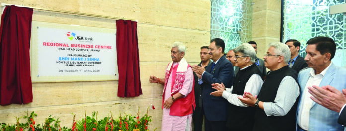 Lieutenant Governor, J&K Bank’s Regional Business Centre, Jammu, Fish Eye