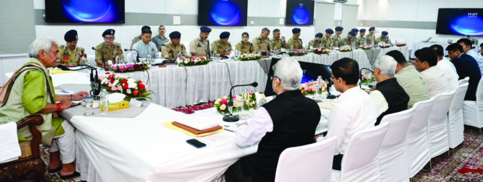LG Sinha, Forces, Security grid, J&K, Fish Eye