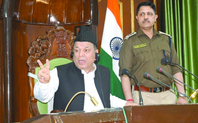 &K Assembly, Adjourned Sine Die, Budget Session, Fish Eye