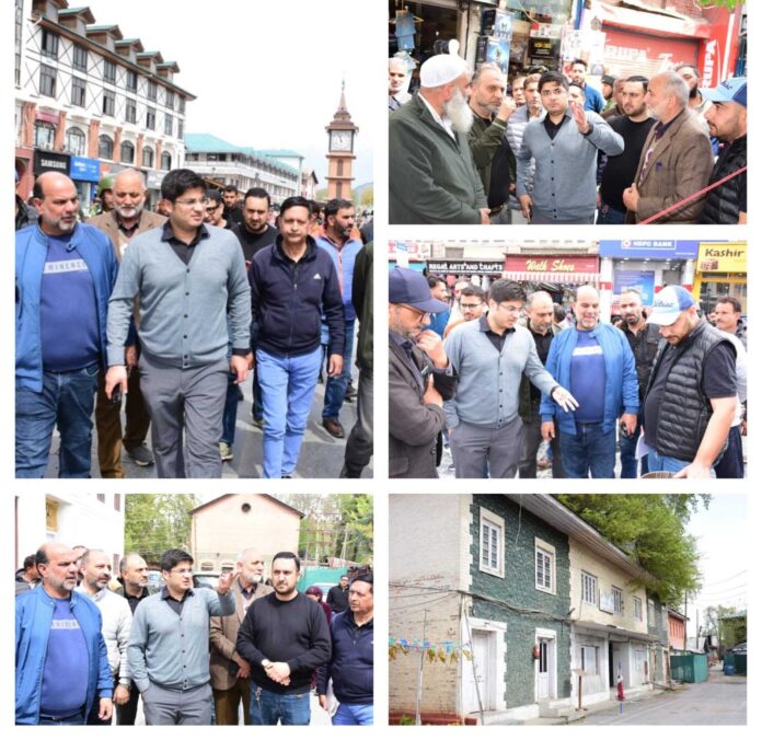 CEO SSCL, On-Ground Inspection, Lal Chowk, Fish Eye