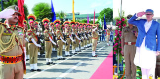 Darbar Opens in Srinagar; CM Omar accorded guard of honour Darbar Opens, CM Omar, Guard Of Honour, Fish Eye