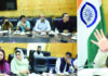 Director Information reviews functioning of DICs across Kashmir Division Director Information, Functioning DICs, Kashmir Division, Fish Eye
